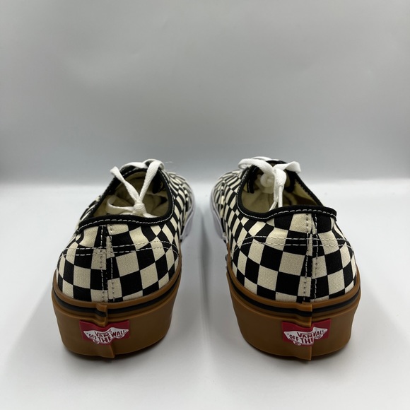 Vans Authentic Checkerboard Size 12 Men’s Black - Picture 4 of 7